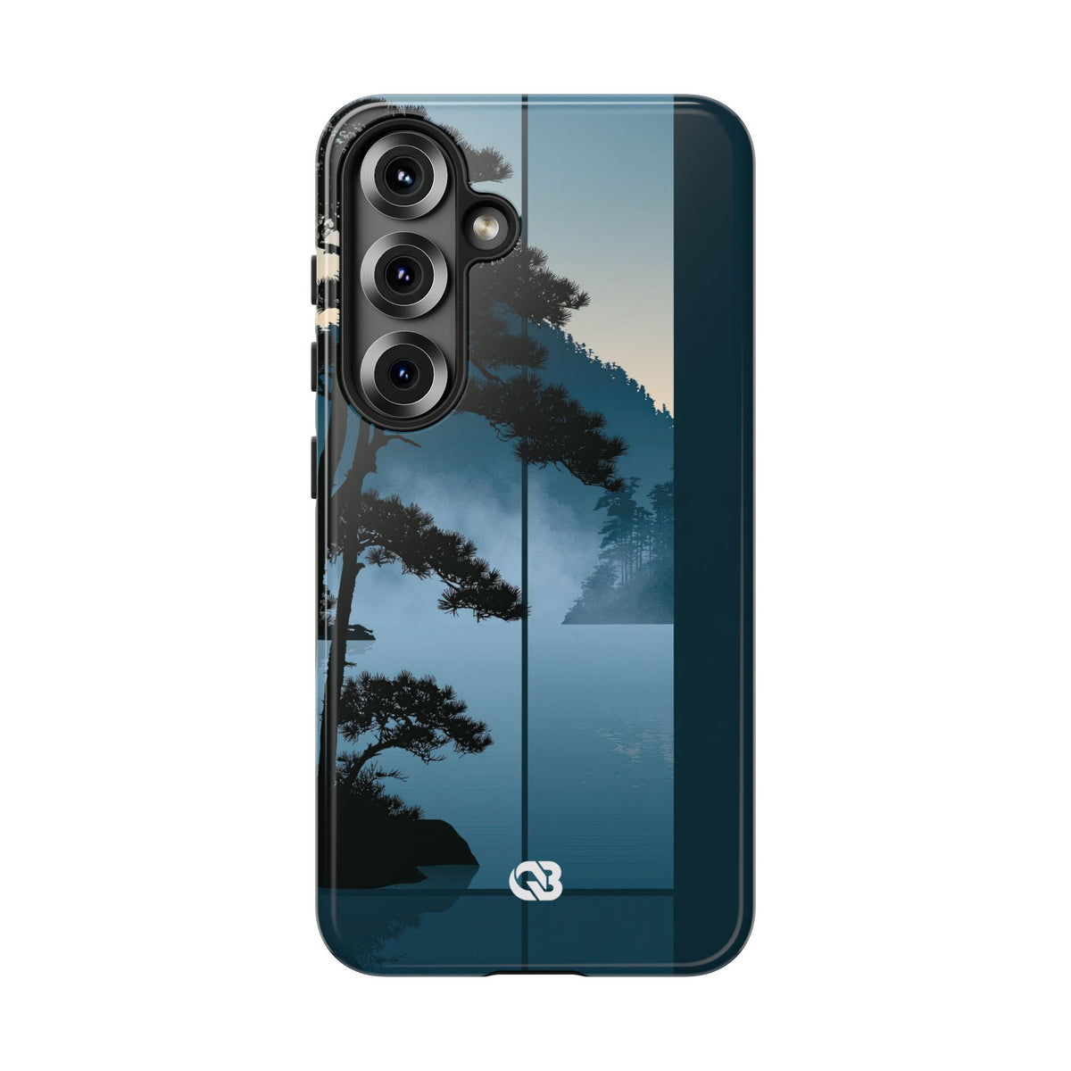 Misty Pine Horizon · Tough Phone Case for Samsung · Teal