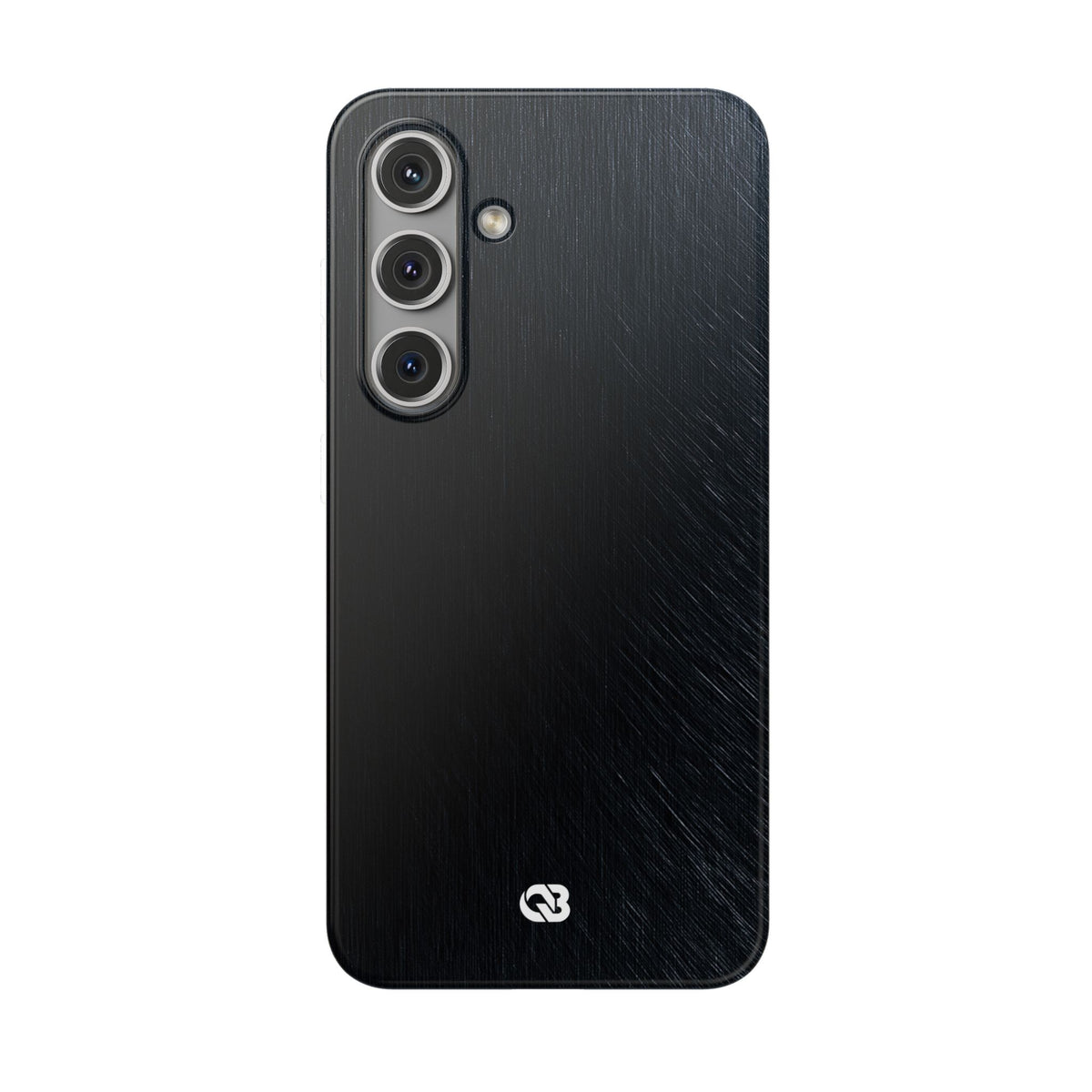 Brushed Obsidian Steel · Lite Phone Case for Samsung · Black