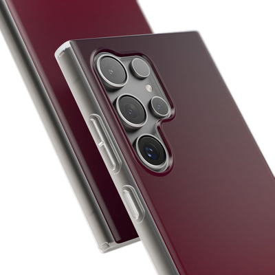 Red Lite Phone Case for Samsung - Deep Sangria Gradient