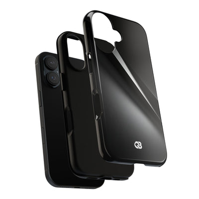 Obsidian Ridge · Tough Phone Case for iPhone · Black