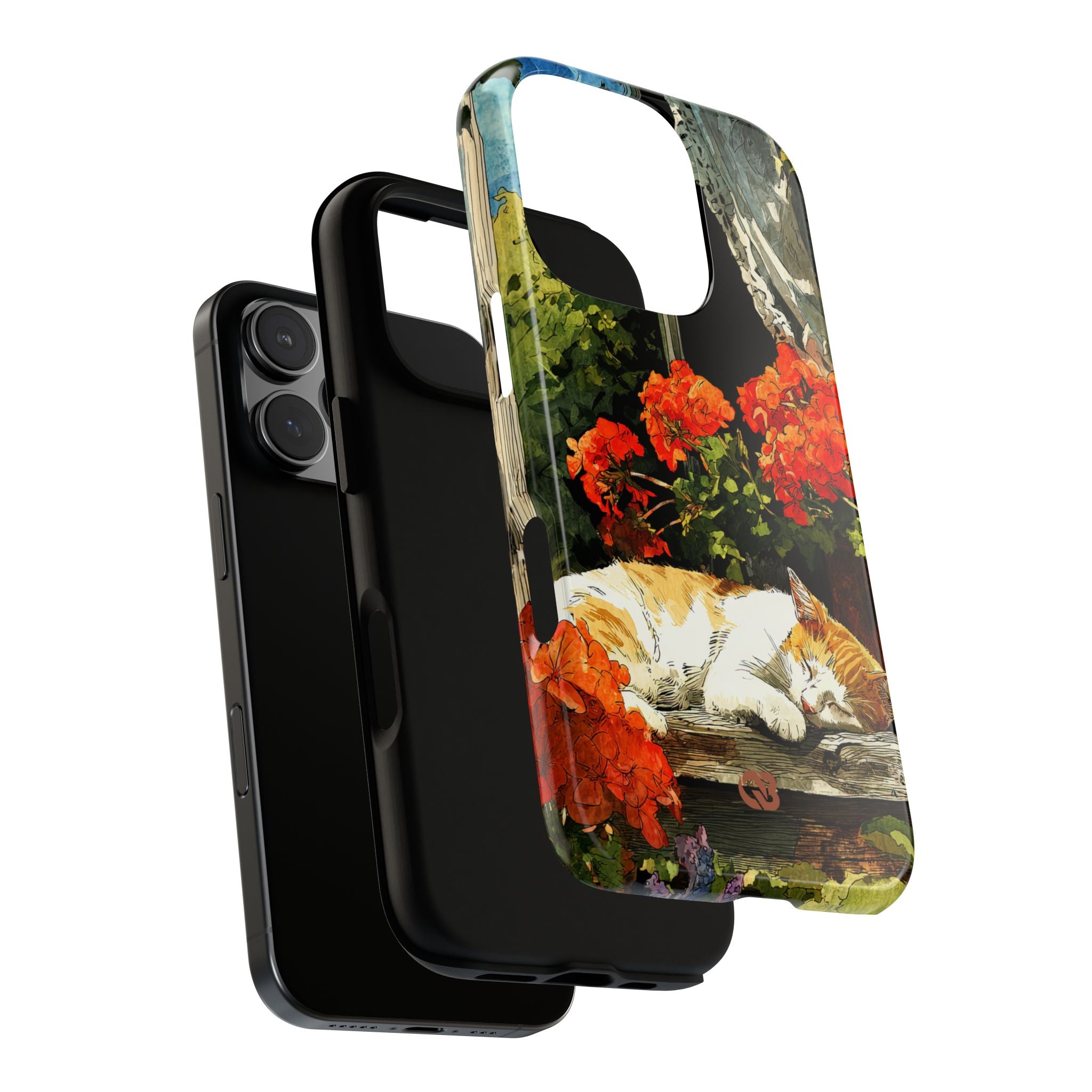 Sleeping Ginger Bloom · Tough Phone Case for iPhone