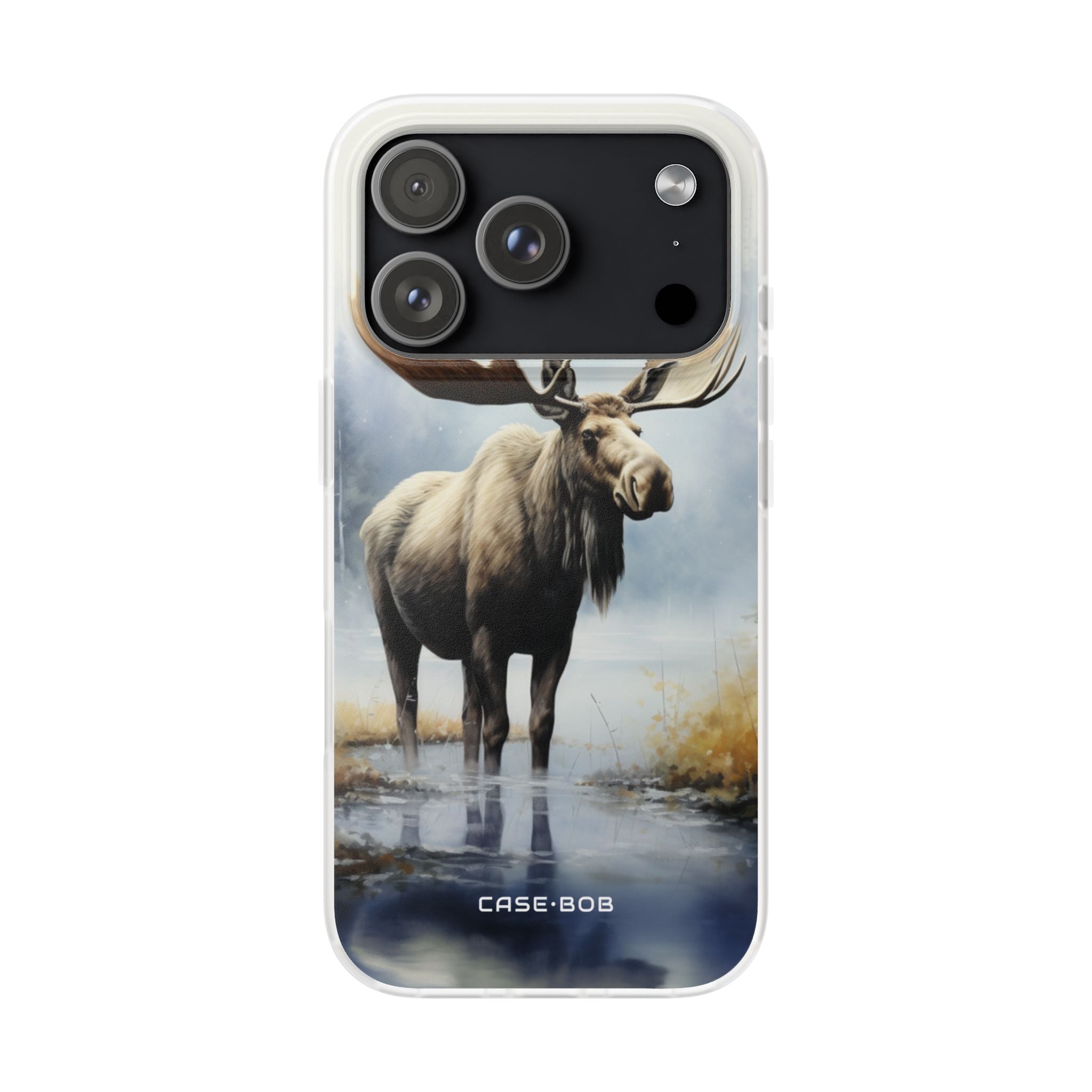 Moose Reflection iPhone 17 Pro Case - Soft - CASE•BOB