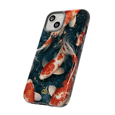 Imperial Nishikigoi · Tough Phone Case for iPhone · Blue