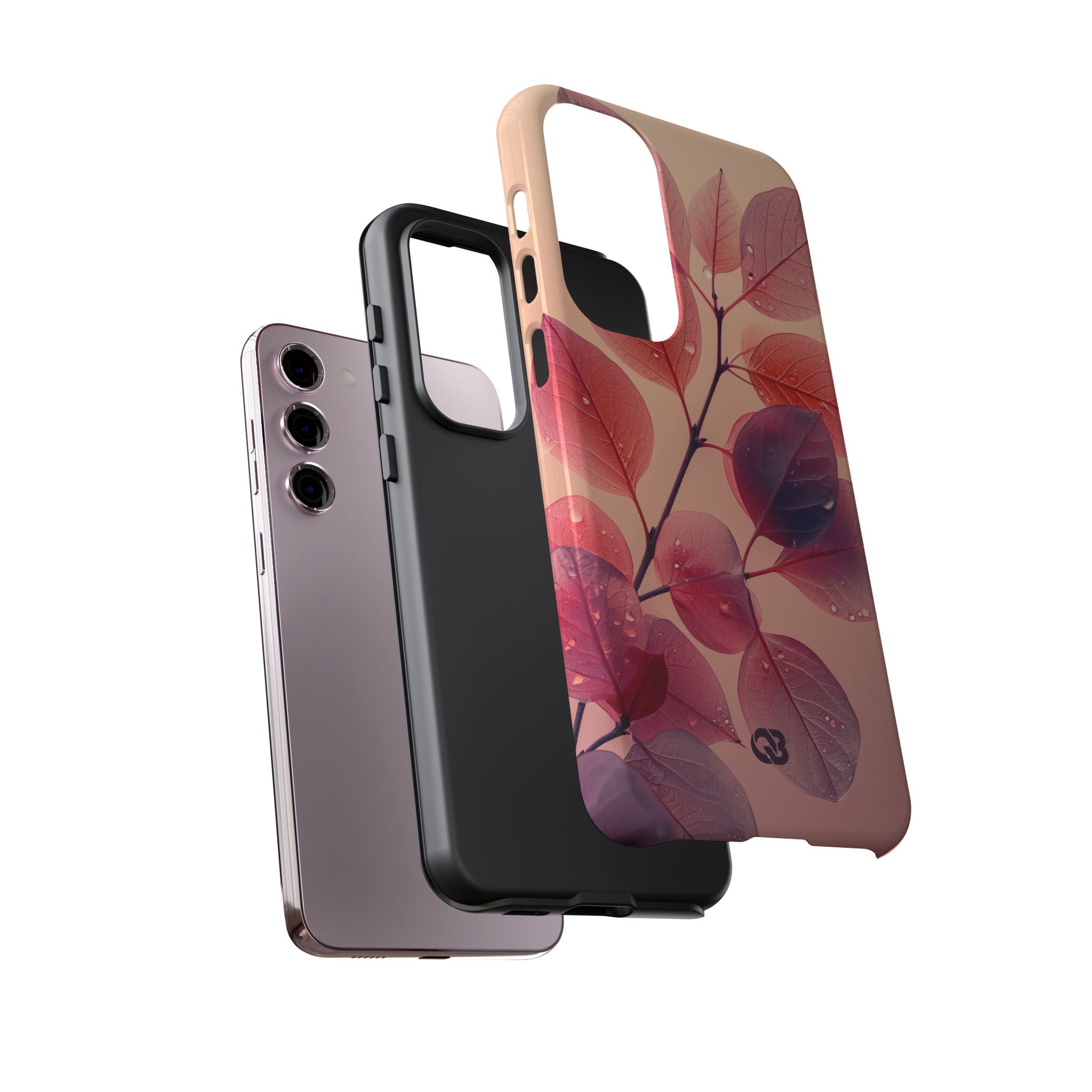 Dewy Magenta Foliage · Tough Phone Case for Samsung