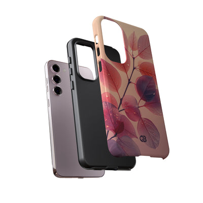 Dewy Magenta Foliage · Tough Phone Case for Samsung
