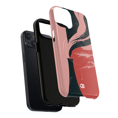 Pink Tough 2.0 Magsafe Phone Case for iPhone - Cinder Rose Plume