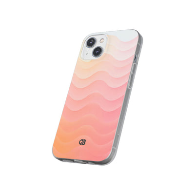 Blush Horizon Waves · Lite Phone Case for iPhone ·  Pink