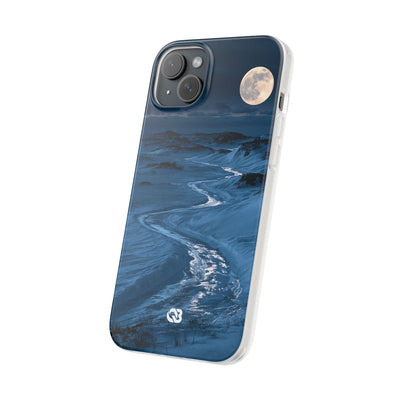 Arctic Moon Drift · Lite Phone Case for iPhone ·  Blue