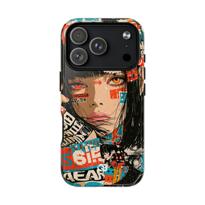 Shibuya Street Collage · Tough 2.0 Magnetic Phone Case for iPhone · Red