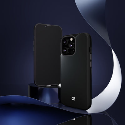 Obsidian Horizon · Tough Phone Case for iPhone · Black