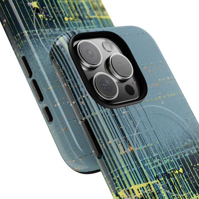 Acid Raster Circuit · Tough 2.0 Magnetic Phone Case for iPhone · Teal