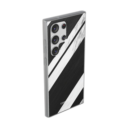 Distressed Stripe Motion Samsung S23 Ultra Case - Soft