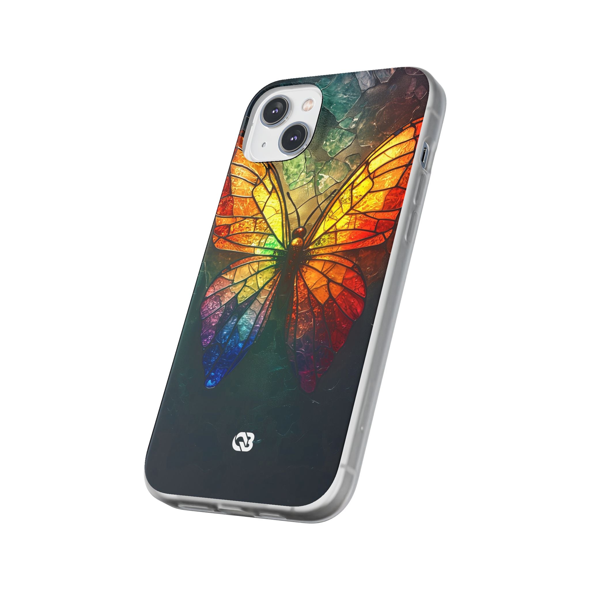 Shattered Prism Butterfly · Soft Phone Case for iPhone
