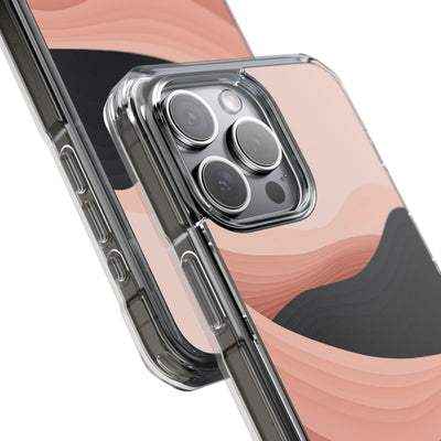 Pink Impact MagSafe Phone Case for iPhone - Dune Shadow Layers