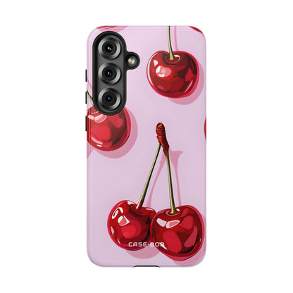 Glossy Cherry Burst Samsung S25 Plus Case - Tough - CASE•BOB