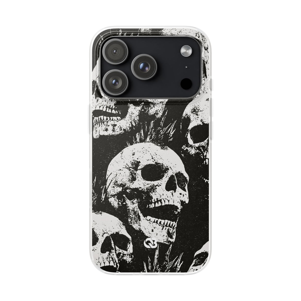 Punk Skull Riot · Lite Phone Case for iPhone ·  Black