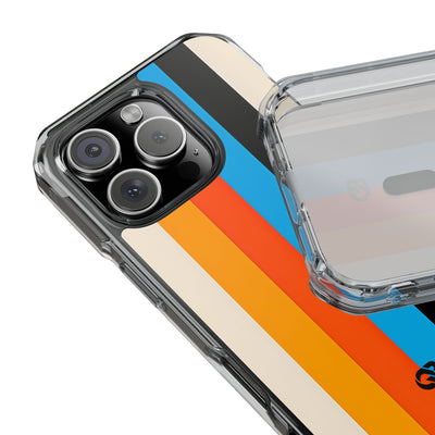 Retro Racing Stripes · Impact Custodia per iPhone · Magsafe