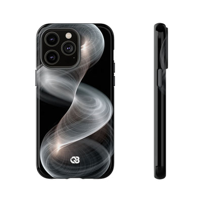 Luminous Vortex · Tough Phone Case for iPhone · Black