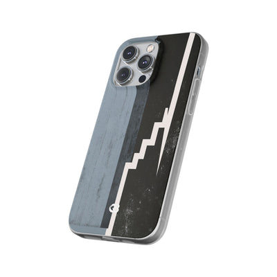 Grey Lite Phone Case for iPhone - Industrial Concrete Void