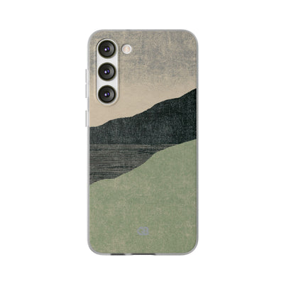 Green Lite Phone Case for Samsung - Moss Ridge Grain