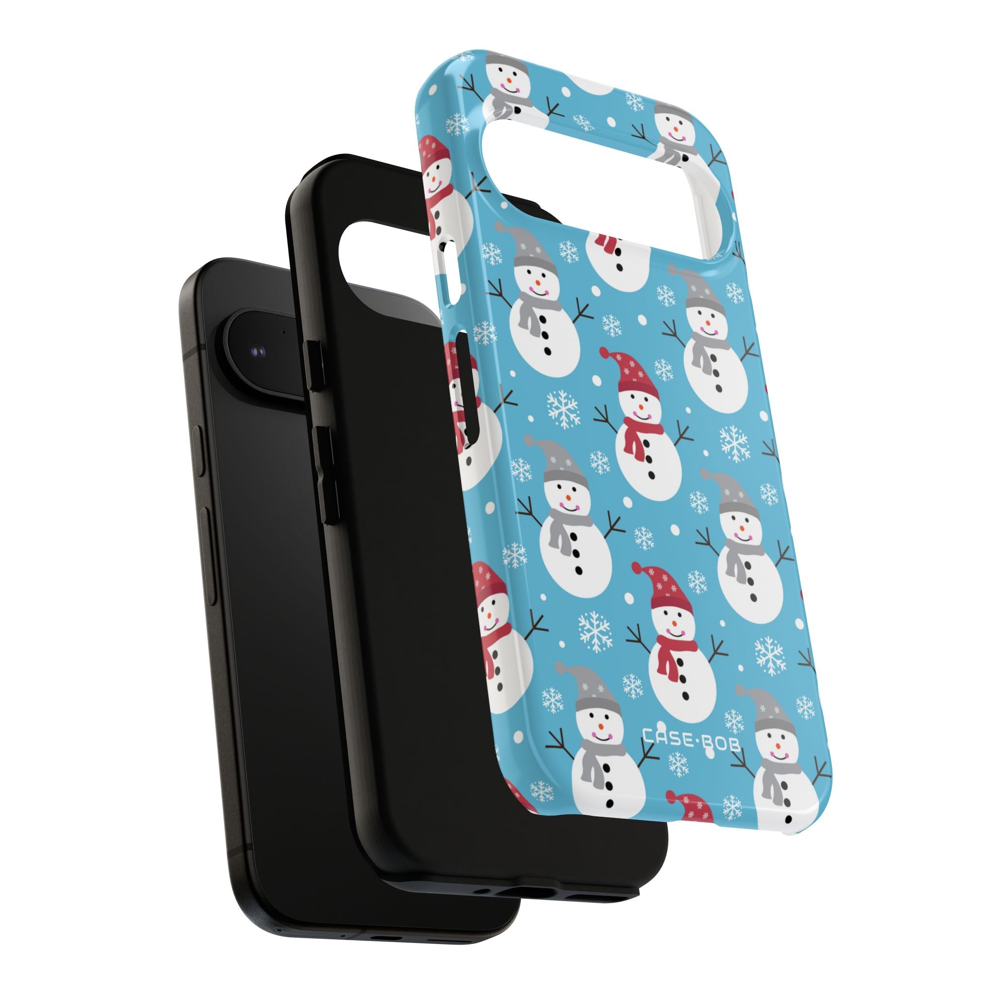 Snowman Parade Google Pixel 9 Case - Tough