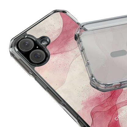 Crimson Waves iPhone 16 Case - Impact - CASE•BOB