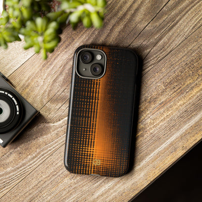 Amber Frequency · Tough Phone Case for iPhone · Orange