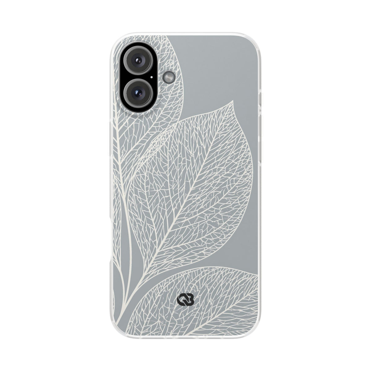 Minimal Leaf Skeleton · Lite Phone Case for iPhone ·  Grey