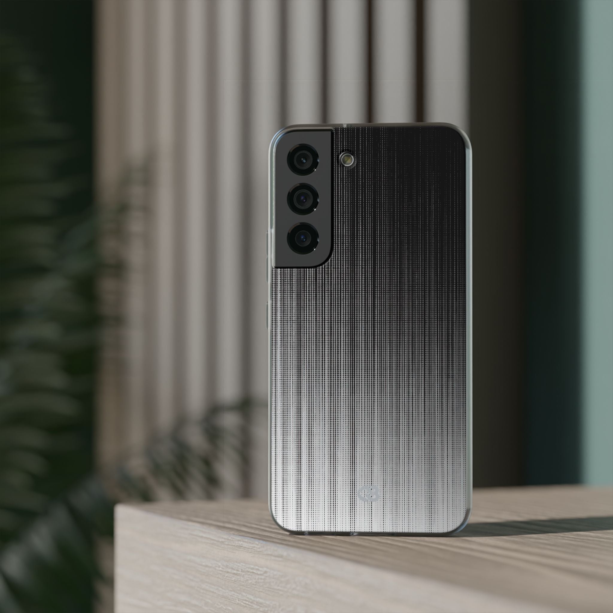 Grey Lite Phone Case for Samsung - Static Vertical Dither