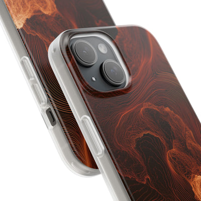Amber Filament · Lite Phone Case for iPhone ·  Orange