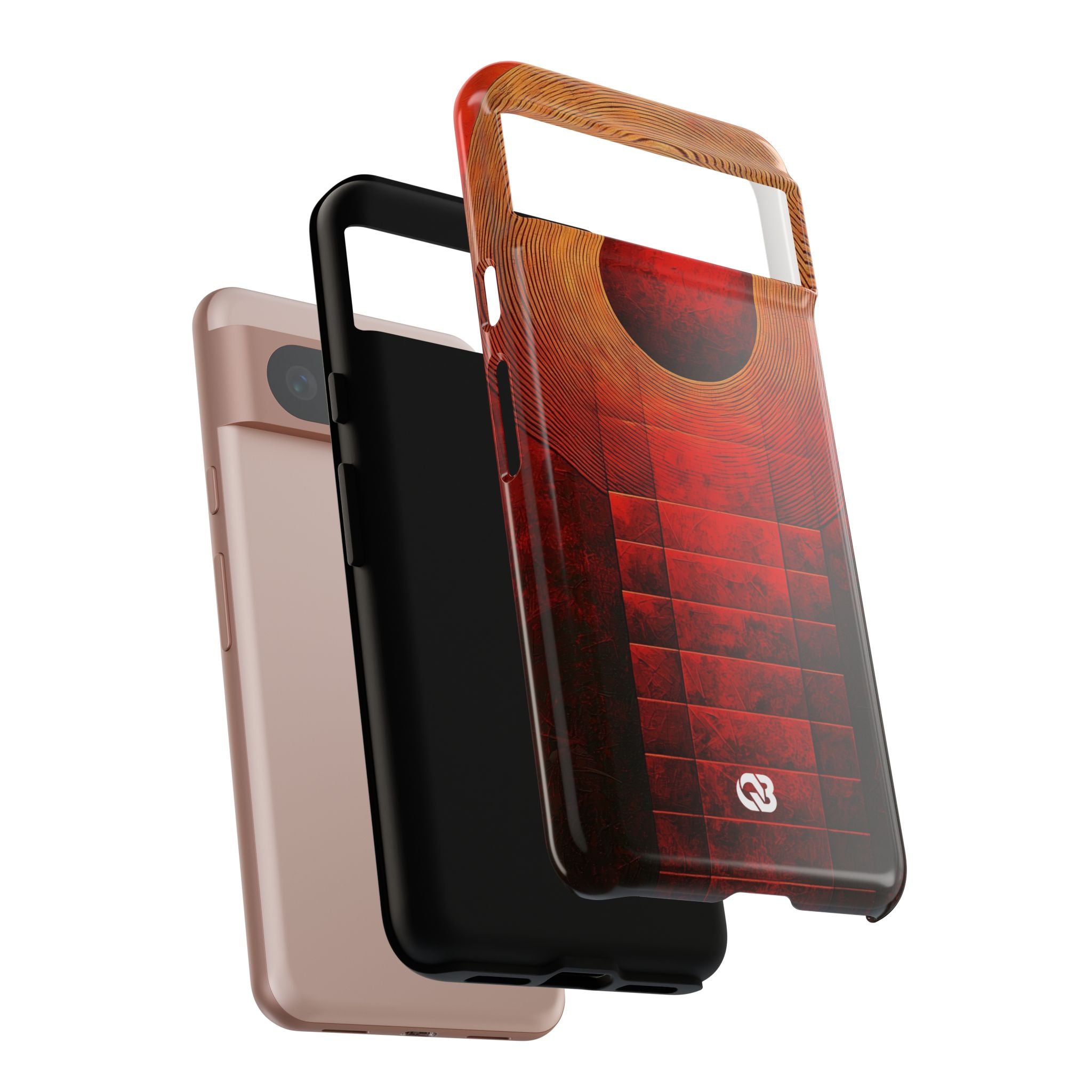 Crimson Solar Halo · Tough Phone Case for Google Pixel