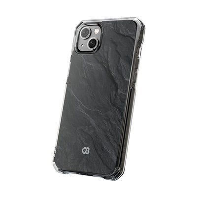 Black Impact MagSafe Phone Case for iPhone - Midnight Slate Ridge