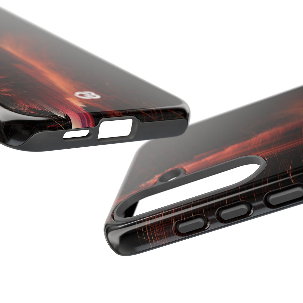 Luminous Monolith · Tough Phone Case for Samsung · Black