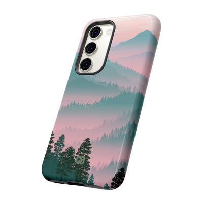 Teal Tough Phone Case for Samsung - Alpine Mist Teal