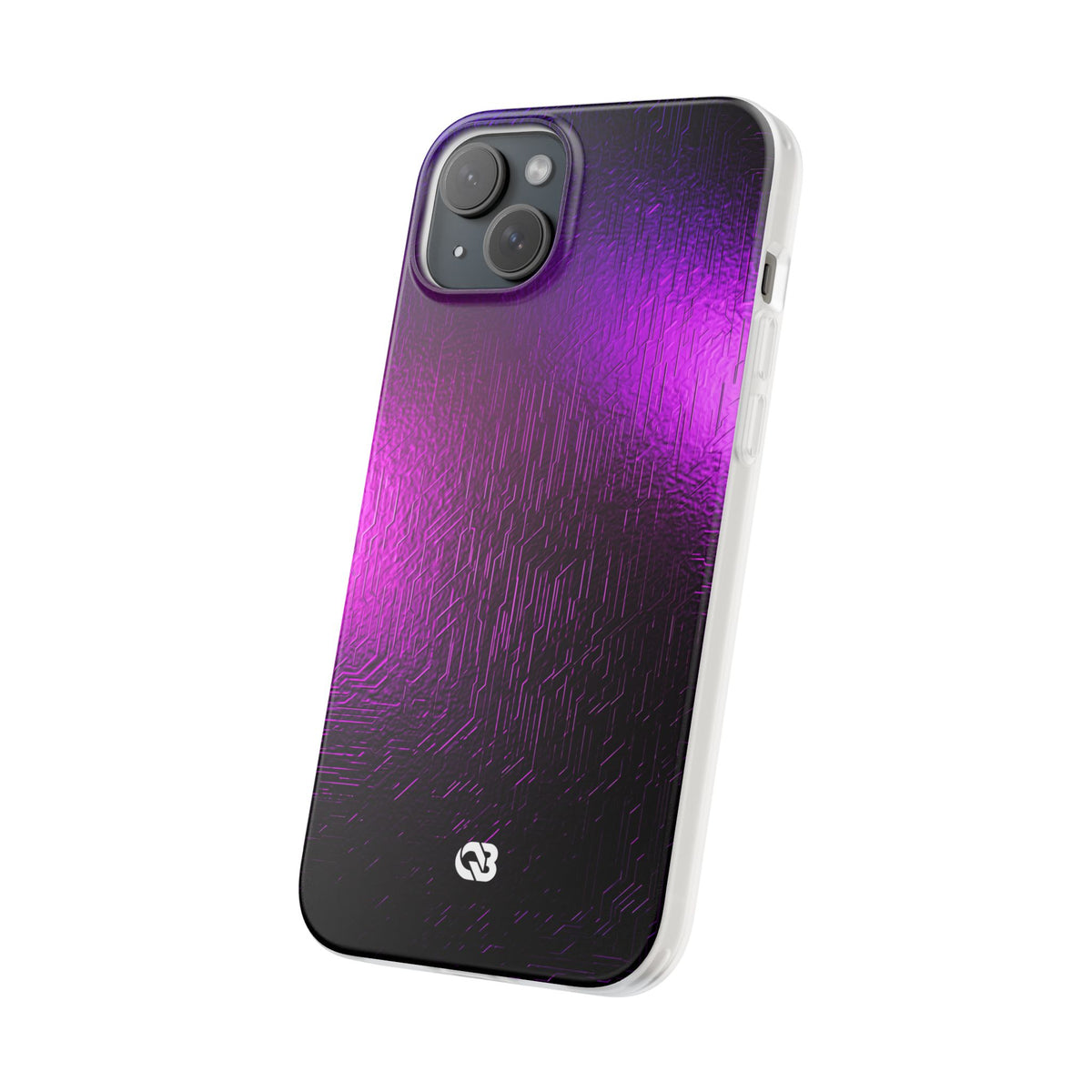 Violet Cyber Circuit · Lite Phone Case for iPhone ·  Purple