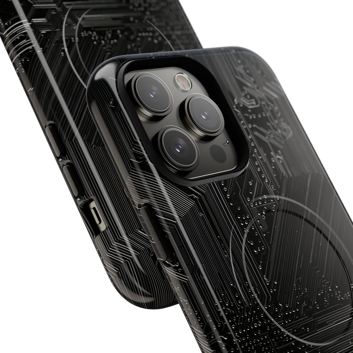 Obsidian Circuitry · Tough 2.0 Magnetic Phone Case for iPhone · Black