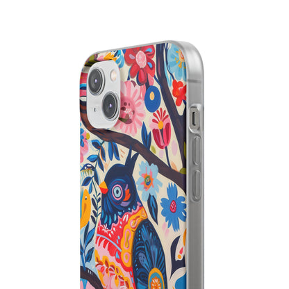 Owl Bloom iPhone 14 Plus Case - Soft