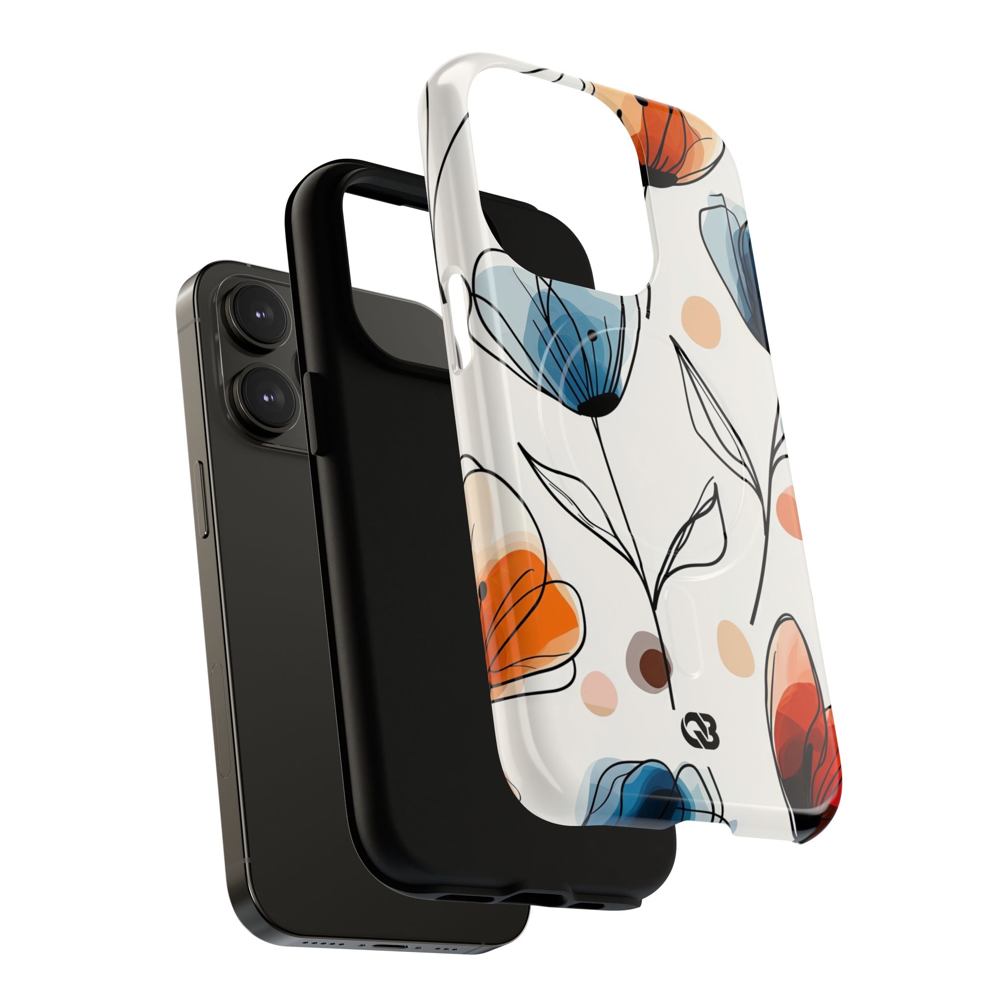 Ink Watercolor Tulips · Tough+ Phone Case for iPhone · Magsafe