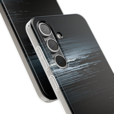 Black Lite Phone Case for Samsung - Frozen Signal Glitch