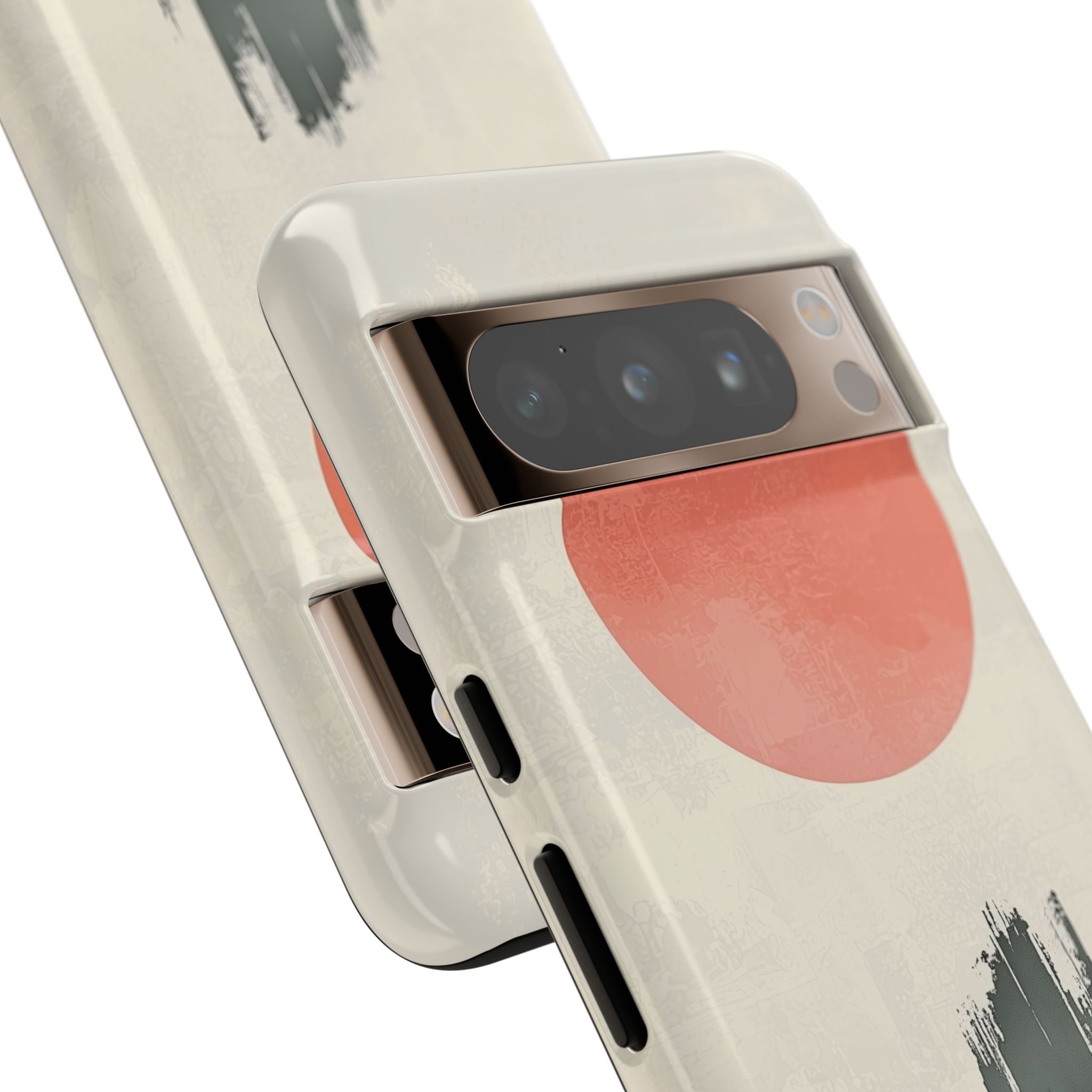 Crimson Sun Strokes · Tough Etui na telefon dla Google Pixel