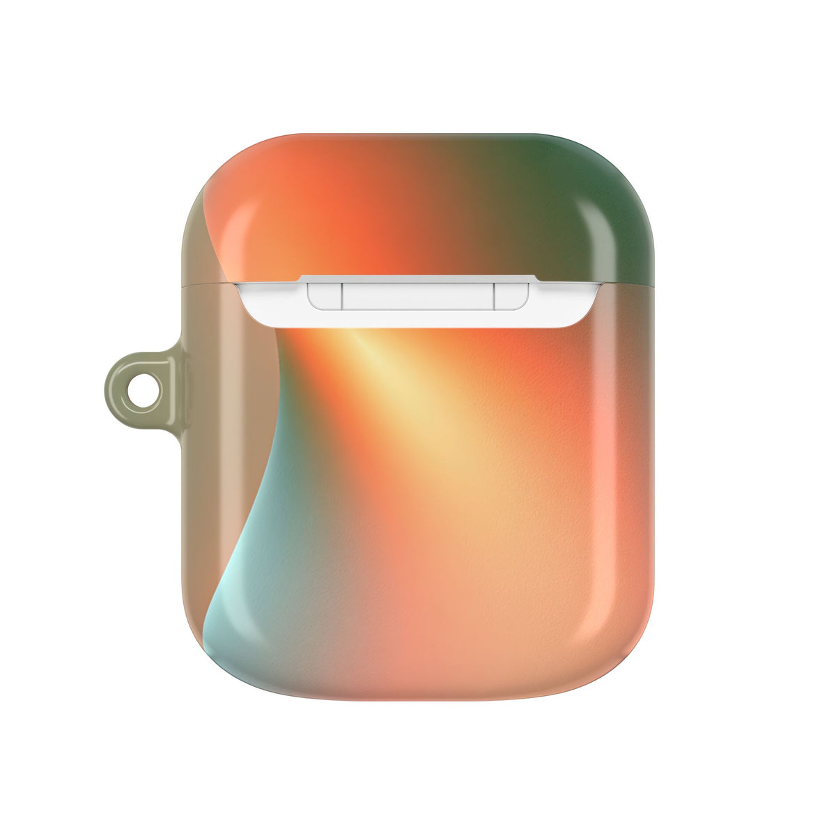 Radiant Contour · Hard Case for AirPods & AirPods Pro · Orange