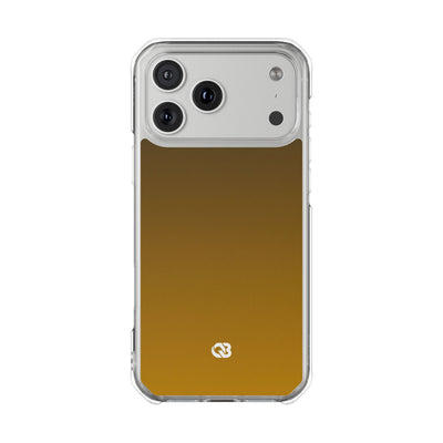 Golden Umber · Clear Impact Magnetic Phone Case for iPhone · Gold