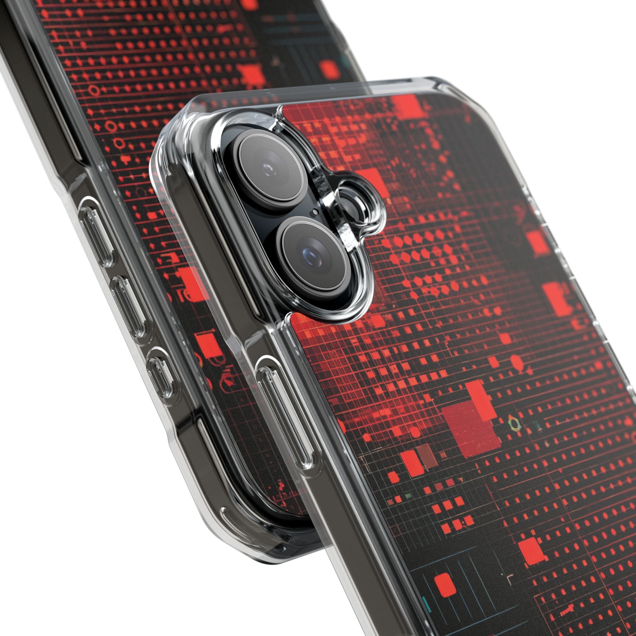 Grid Fusion iPhone 16 Plus Case - Impact