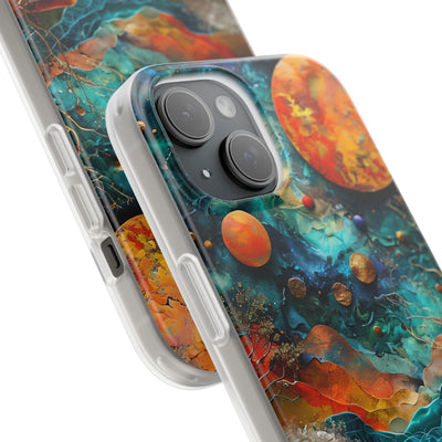 Copper Horizon Drift · Soft Mobilskal för iPhone