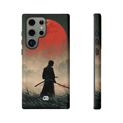Crimson Moon Ronin · Tough Phone Case for Samsung · Red