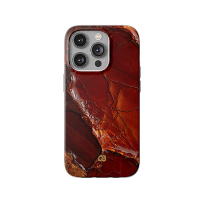 Amber Embrace · Lite Phone Case for iPhone ·  Brown