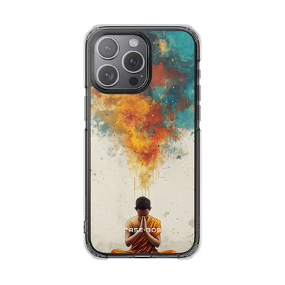 Meditativer Glow iPhone 15 Pro Max Case - Impact