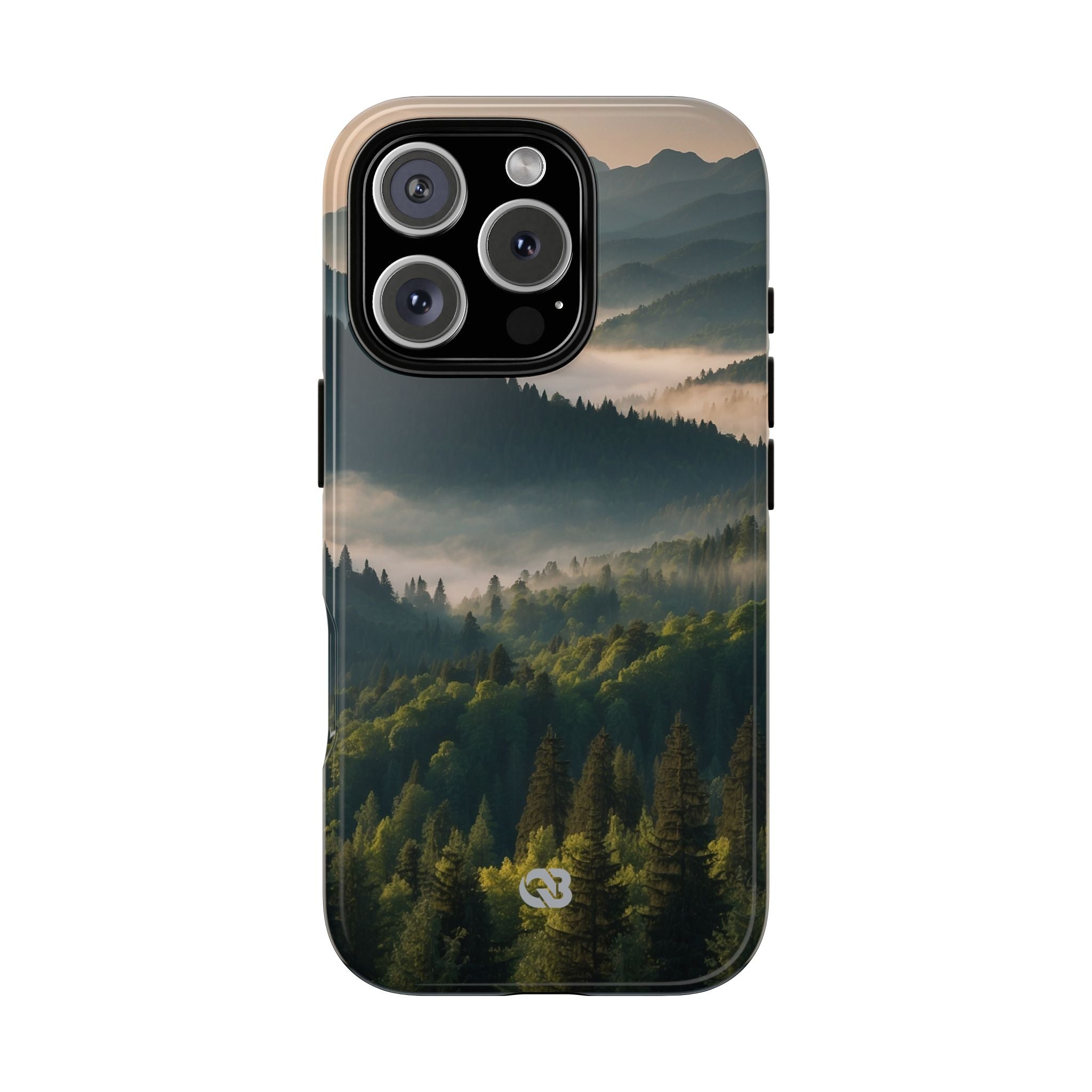 Foggy Mountain Ridge · Tough Phone Case for iPhone