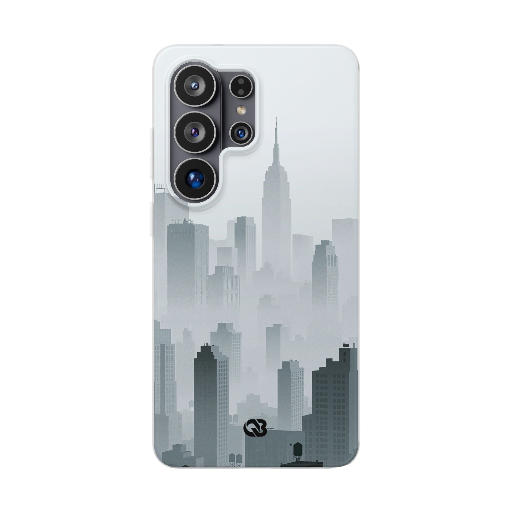 Grey Lite Phone Case for Samsung - Steel Mist Skyline
