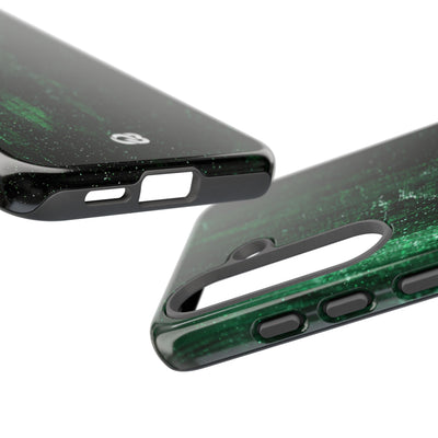 Emerald Void · Tough Phone Case for Samsung · Green